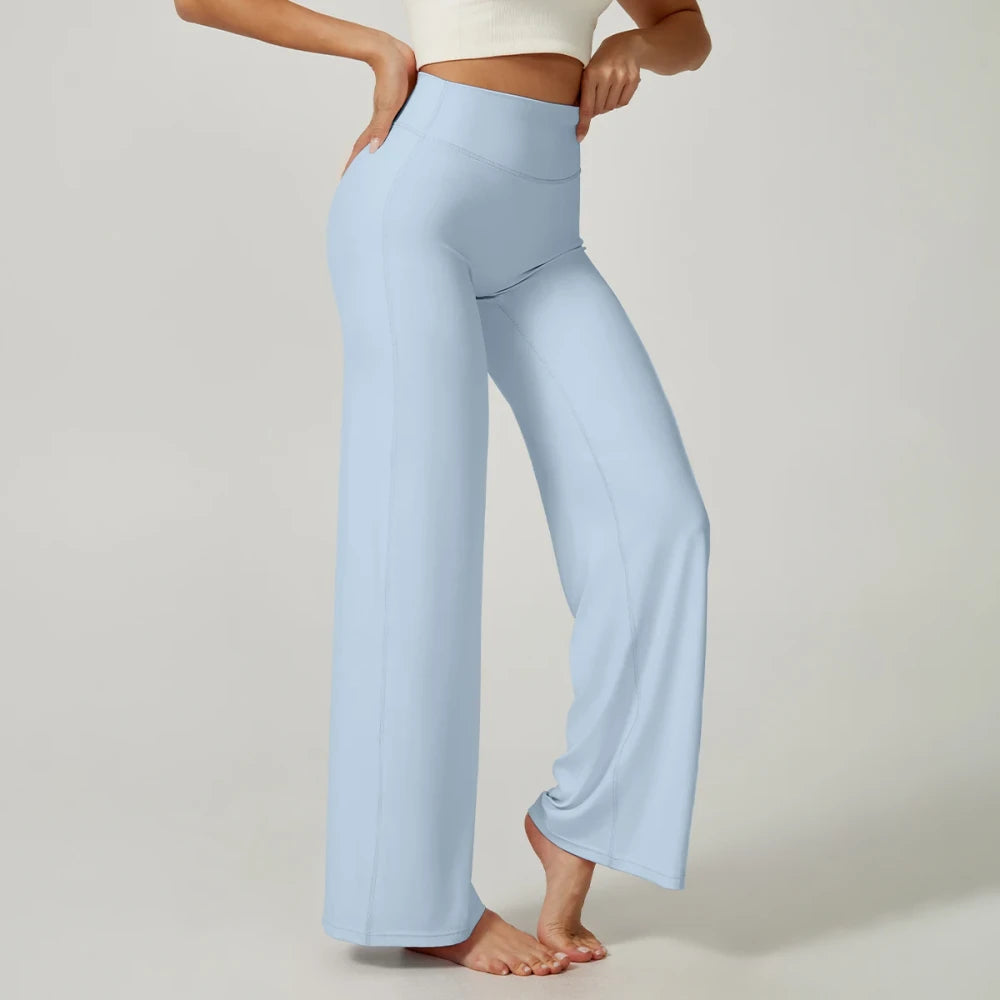 High Waist Wide Leg Yoga Pants