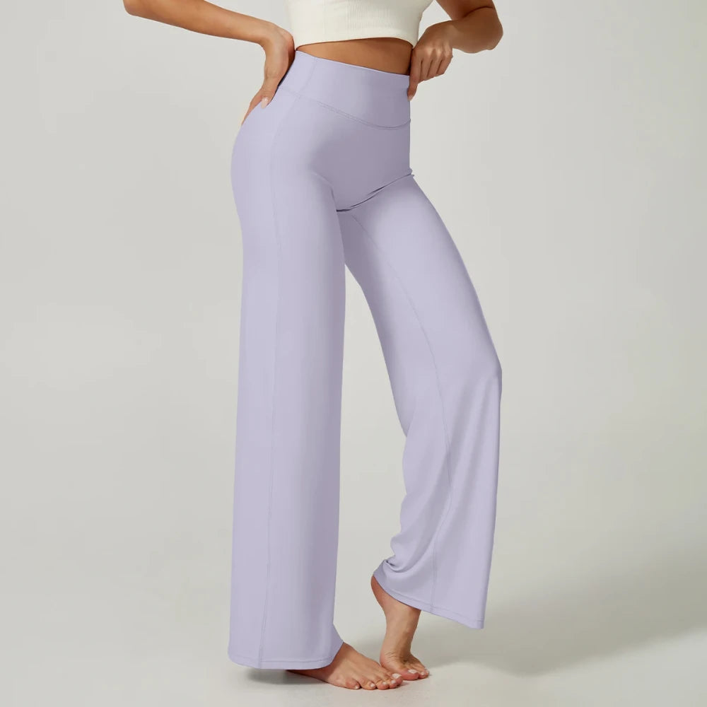 High Waist Wide Leg Yoga Pants