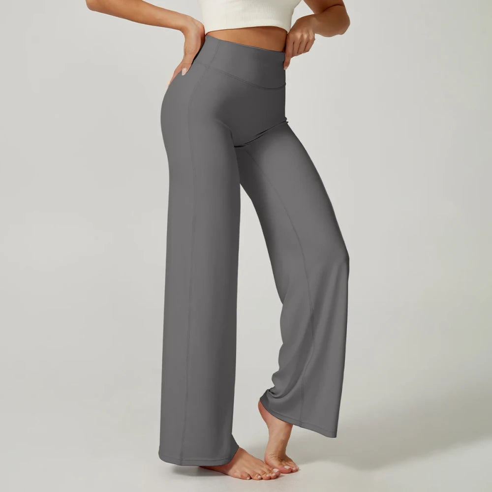 High Waist Wide Leg Yoga Pants