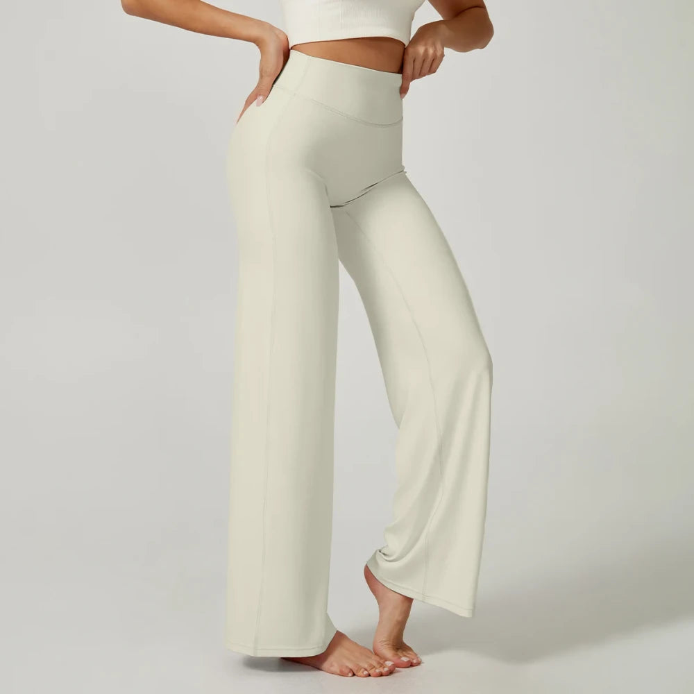High Waist Wide Leg Yoga Pants