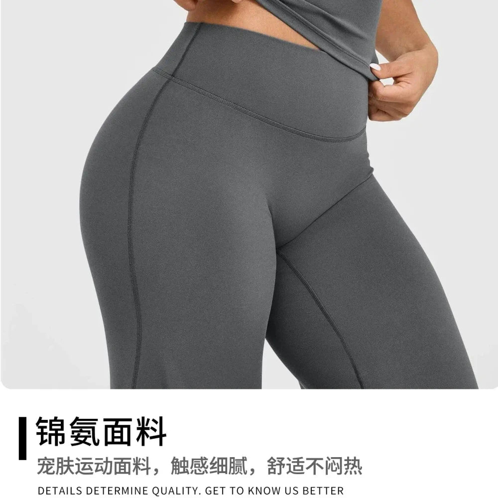 High Waist Wide Leg Yoga Pants