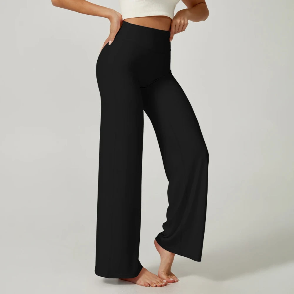 High Waist Wide Leg Yoga Pants